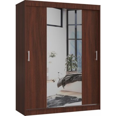 Ak furniture Reton 150 cm se zrcadlem venge – Zboží Mobilmania