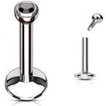 Šperky4U piercing do brady černá LB1008-1206K – Sleviste.cz