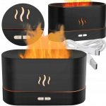 Ruhhy 22542 Aroma difuzér zvlhčovač černý 180 ml – Zboží Mobilmania