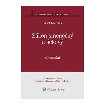 Zákon směnečný a šekový Komentář – Hledejceny.cz