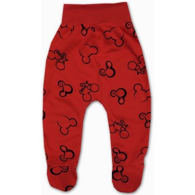 Kojenecké polodupačky Miki LOVE červená – Zboží Dáma