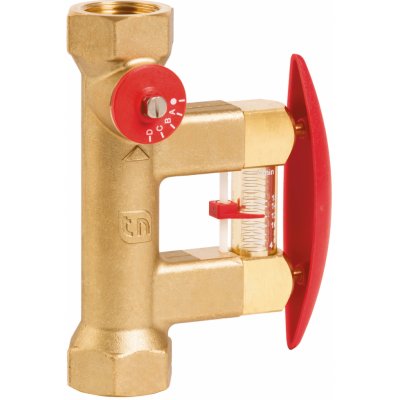 Taconova TacoSetter Bypass 100 vyvažovací ventil FF Rp x Rp - 1" - 6-20 l/min. - Kvs 5,1 223.2460.000 – Sleviste.cz