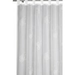 Závěs s poutky Flock Pampeliška bílý 245 x 140 cm – Hledejceny.cz