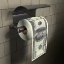 Toaletní papír 100$