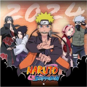CurePink Oficiální nástěnný s plakátem Naruto 30 x 30 60 cm [CP24076] 2024