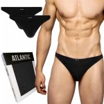 Atlantic 253 2-pak pánská tanga černá – Sleviste.cz