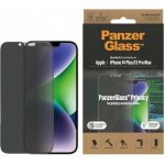PanzerGlass ochranné sklo Privacy pro Apple iPhone 14 Plus/13 Pro Max s instalačním rámečkem P2785 – Zboží Živě