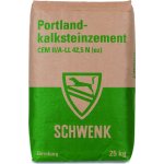 SCHWENK 42,5 N CEM II/A-LL Portlandský vápencový cement 25 kg – Zbozi.Blesk.cz