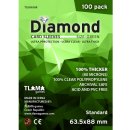 TLAMA Games Diamond Sleeves obaly Green Standard Card Game 63,5x88 mm