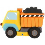 GRABO fóliový balónek Nákladní auto žluté 34" 86cm nafukovací – Zboží Dáma