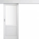 Invado Posuvné dveře na stěnu Bianco Neve 2 Bílá 80 x 197 cm – Sleviste.cz