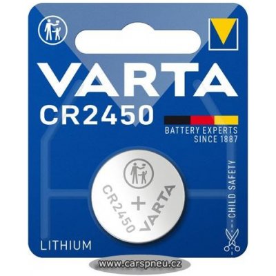 Varta CR2450 1 ks 06450 101 401 – Zboží Mobilmania