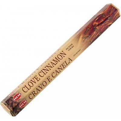 Hem Clove Cinnamon indické vonné tyčinky 20 ks – Hledejceny.cz