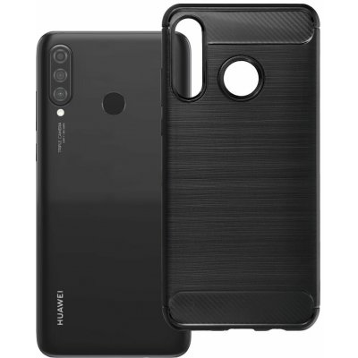 Carbon Case pouzdro / kryt pro Huawei P30 Lite černé – Hledejceny.cz