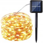 DAMPOD SHOP Solární vánoční osvětlení drat 100 LED – Zbozi.Blesk.cz