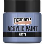 Pentart akrylová barva matná 50 ml borůvková – Zboží Dáma