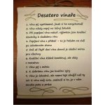 Bene Pergamen desatero Vinaře – Sleviste.cz