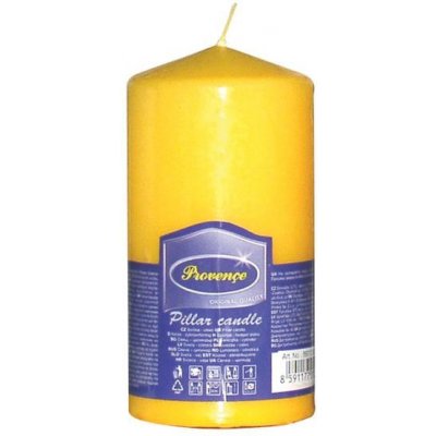 Provence parafín žlutá 63 x 125 mm – Zboží Mobilmania