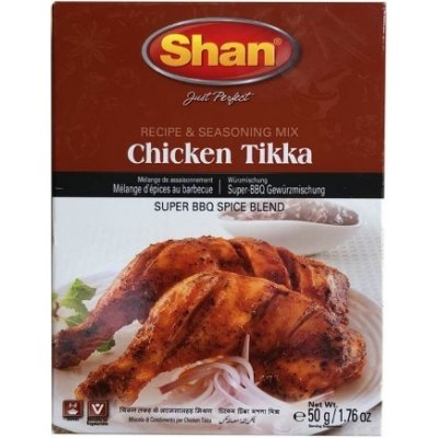 Shan Kuřecí Tikka Směs Grilovací Koření 50 g – Hledejceny.cz