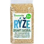 Country Life Rýže basmati hnědá BIO 0,5 kg – Zboží Dáma