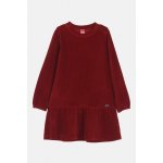 Joyce dívčí šaty "POLAR VELVET ŠATY" fialová vínová černá – Zboží Mobilmania