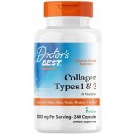 Doctor's Best Doctor’s Best Kolagen Typ I & III + peptan 500 mg 240 kapslí – Hledejceny.cz