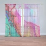 Sablio Záclony Barvičky: 2ks 150x250cm – Hledejceny.cz