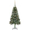 Vánoční stromek Meedo Umělý vánoční stromek s LED a sadou koulí 150 cm