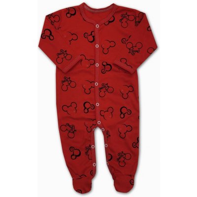 Kojenecký overal Miki LOVE červená – Hledejceny.cz