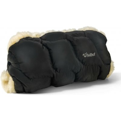 Fellhof Kožešinový rukávník Winterberg černá – Zboží Mobilmania