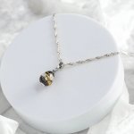 Lampglas Náhrdelník s 24karátovým zlatem a ryzím stříbrem NNM10/AG/RHO – Zboží Dáma