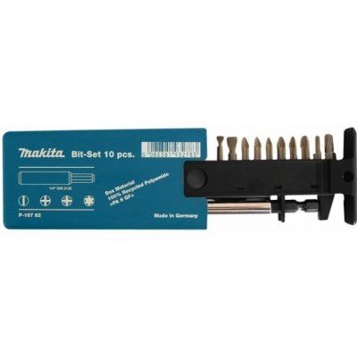 Sada bitů standard 10 ks šestihran 1/4" Makita P-16782 – Zboží Mobilmania