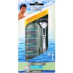 Wilkinson Sword Quattro Titanium Sensitive + 4 ks hlavic