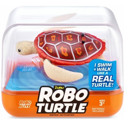 Zuru Robo Alive Turtle interaktivní želva oranžová – Zbozi.Blesk.cz