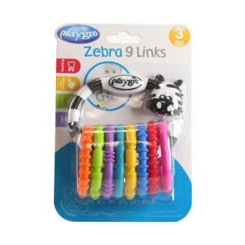 Playgro zebra s kroužky