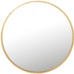 J-Line Zlaté kovové závěsné zrcadlo Moga 80 cm – Hledejceny.cz