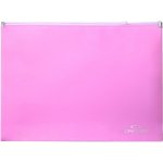 CONCORDE Spisové desky se zipem A4, pastel růžová – Zbozi.Blesk.cz