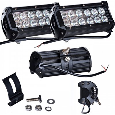 Pracovní světlo 12 Led 36w Halogenový reflektor 2ks 12v 24v