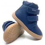 Protetika chlapecké zimní barefoot boty DARYK NAVY, PRO-tex modrá – Zboží Dáma