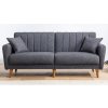 Pohovka Atelier del Sofa 3-Seat Sofa-Bed AquaDark Grey