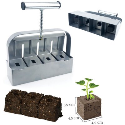 Soil Blocker nástroj pro výsadbu semen balení 1 ks – Zboží Dáma