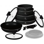 BERLINGERHAUS Sada nádobí s titanovým povrchem 12 ks Monaco Collection BH-8249 – Zboží Dáma