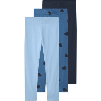 Lupilu Dívčí legíny 3 kusy modrá – Zboží Dáma