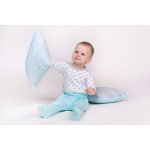 Kojenecká košilka New Baby Classic II bílá se šedými hvězdičkami – Zboží Dáma