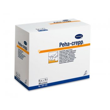 Peha-crepp Obinadlo elastické fix. 8 cm x 4 m 100 ks 3031622