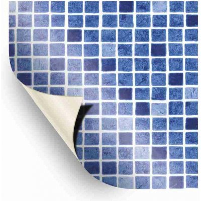 AVfol Decor - Mozaika Modrá 1,65x 25m role – Zboží Dáma
