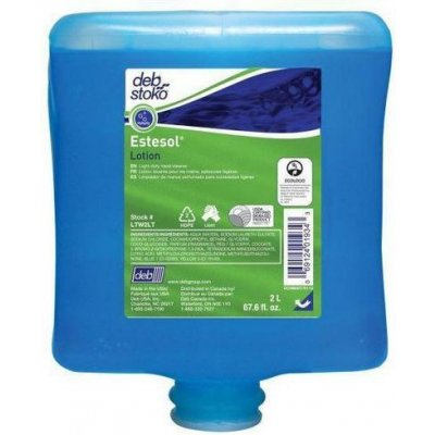 DEB tekuté mýdlo Estesol Lotion pro slabé průmyslové znečištění 2 l