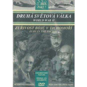 Druhá světová válka 7 - zuřivost bojů v tichomoří DVD