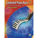 Celebrated Piano Duets 1 úplně jednoduché skladbičky pro 1 klavír 4 ruce – Zboží Mobilmania