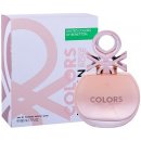 Benetton Colors de Benetton Rose toaletní voda dámská 80 ml